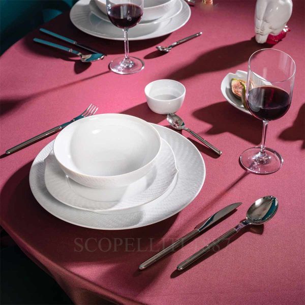 meissen waves relief bisque mise