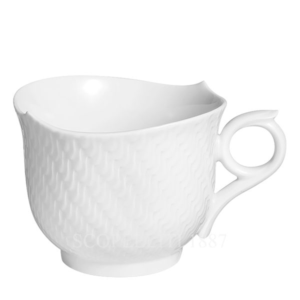 meissen waves relief mug