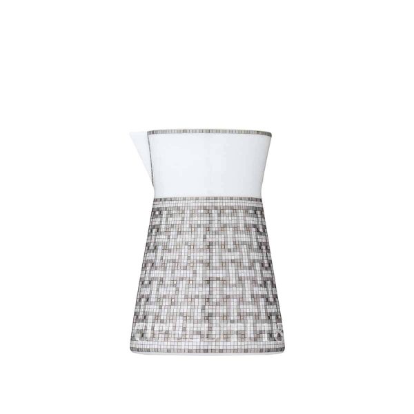 hermès mosaique au 24 platinum creamer