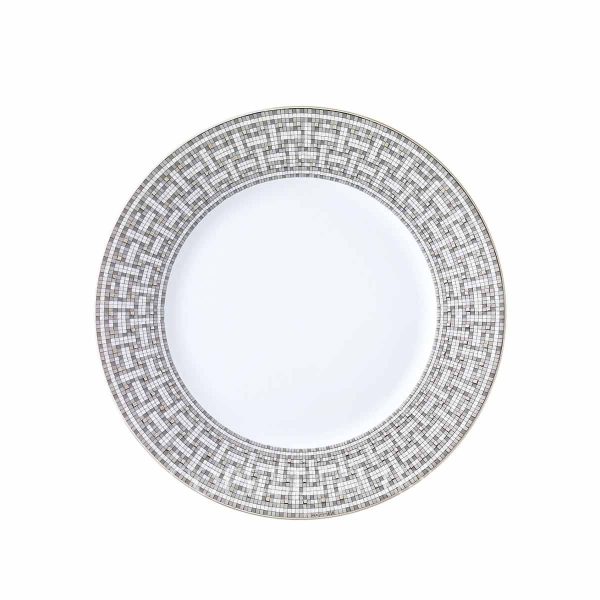 hermes mosaique au 24 platinum dinner plate