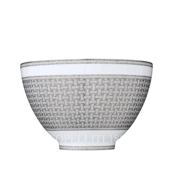 hermès mosaique au 24 platinum punch bowl