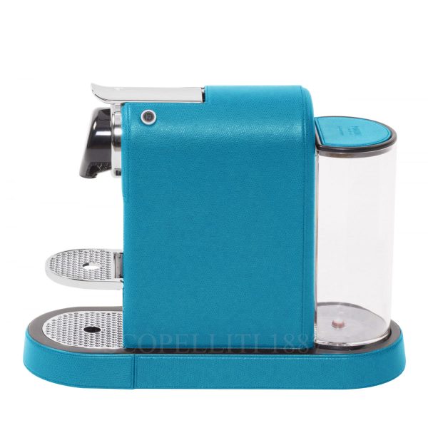 giobagnara nespresso coffee machine turquoise citiz easy