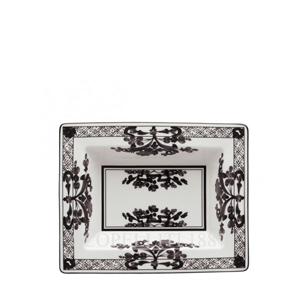 Ginori 1735 Rectangular Vide Poche Oriente Italiano Albus