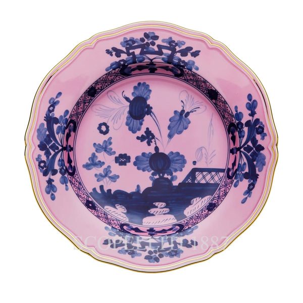 Ginori 1735 Soup Plate Oriente Italiano Azalea