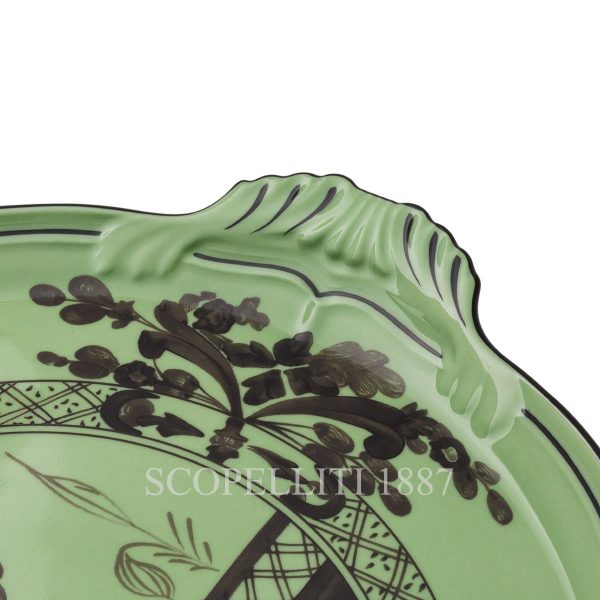 oriente bario round cake plate