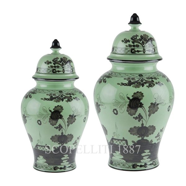 oriente italiano bario set potiche vase
