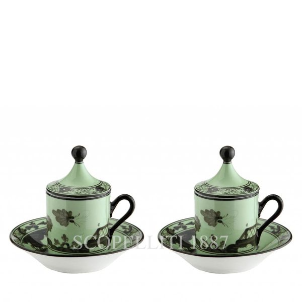 Ginori 1735 Téte a Téte Coffee Set Oriente Italiano Bario