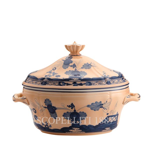 Ginori 1735 Tureen With Cover Oriente Italiano Cipria