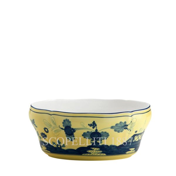 oriente italiano citrino oval salad bowl