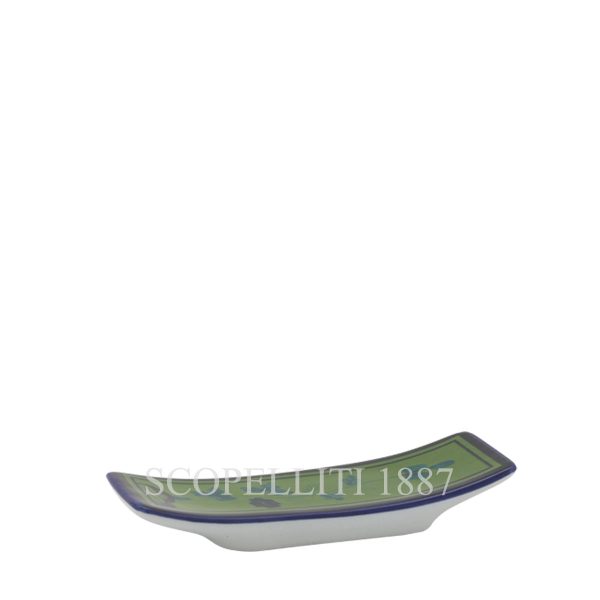 Ginori 1735 Chopsticks Holder Oriente Italiano Malachite