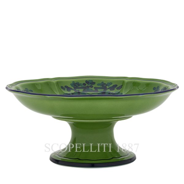 Ginori 1735 Fruit Stand Oriente Italiano Malachite