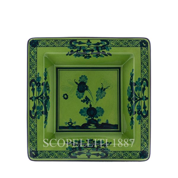 Ginori 1735 Large Vide Poche Oriente Italiano Malachite