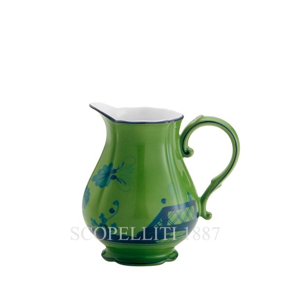 oriente malachite milk jug