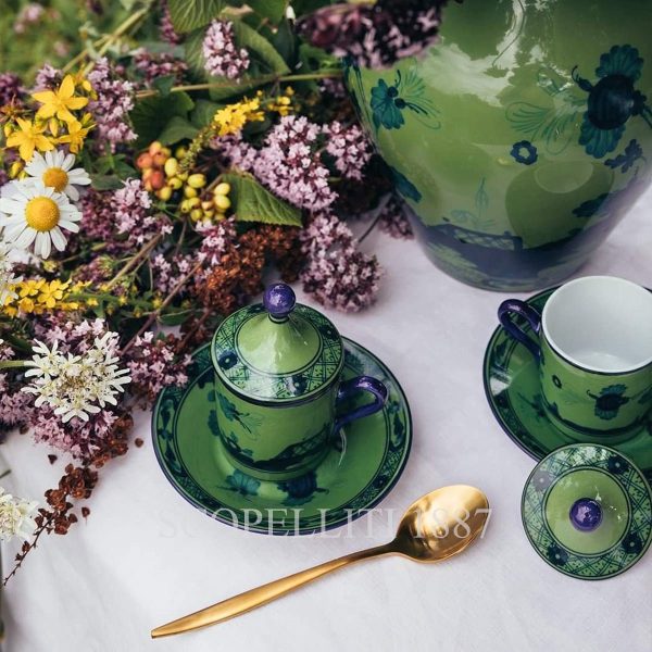 oriente malachite set tete a tete presentation