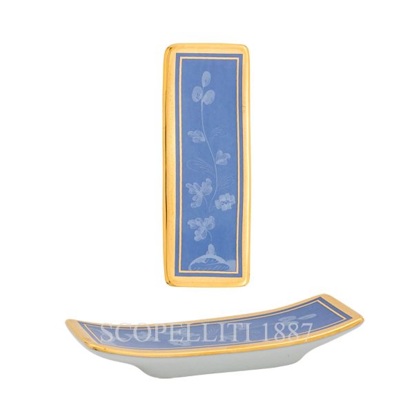 Ginori 1735 Chopsticks Holder Oriente Italiano Pervinca