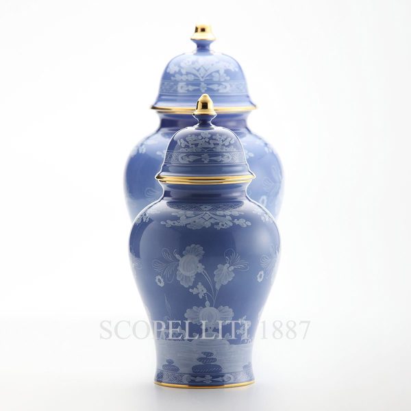 oriente italiano pervinca potiche vases