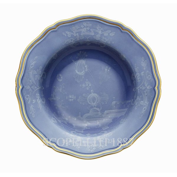 Ginori 1735 Soup Plate Oriente Italiano Pervinca