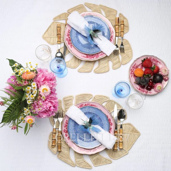 oriente italiano pervinca table plates presentation
