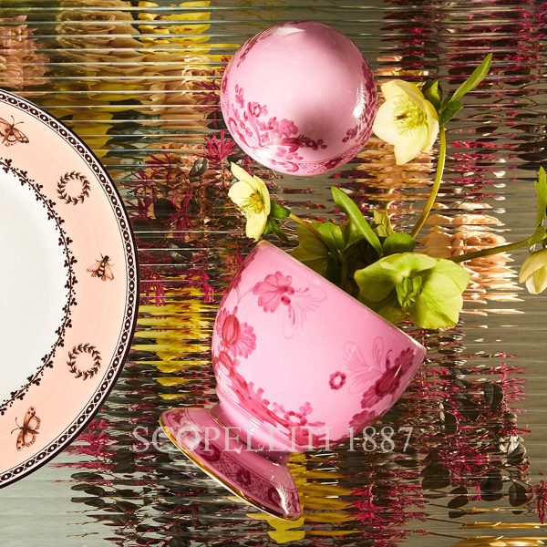 oriente porpora egg presentation