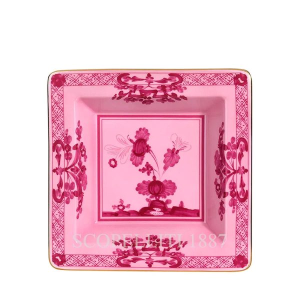 Ginori 1735 Large Vide Poche Oriente Italiano Porpora