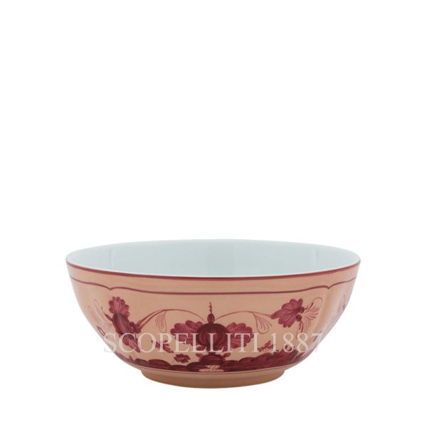 Ginori 1735 Bowl Oriente Italiano Vermiglio