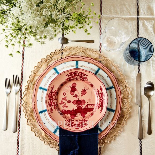 oriente italiano vermiglio dinner plate