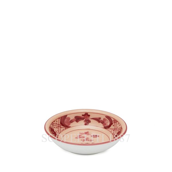 Ginori 1735 Soy Sauce Cup Oriente Italiano Vermiglio