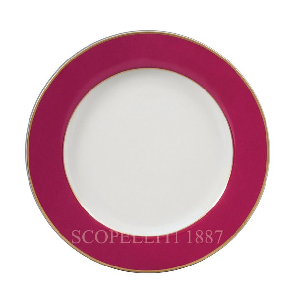 presentation plate roseraie bernardaud