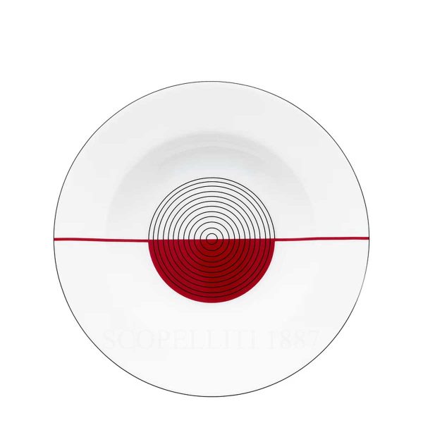 puiforcat initials dinner plate cercles