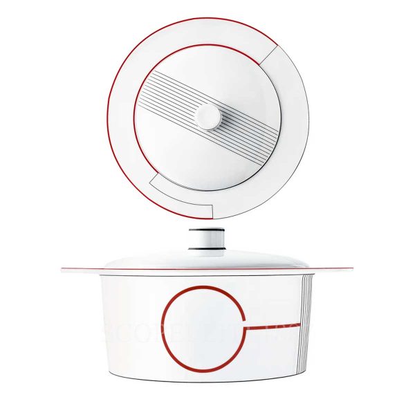 puiforcat initials soup tureen medianes