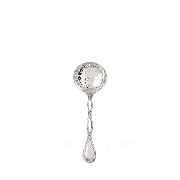 puiforcat royal pierced sugar spoon