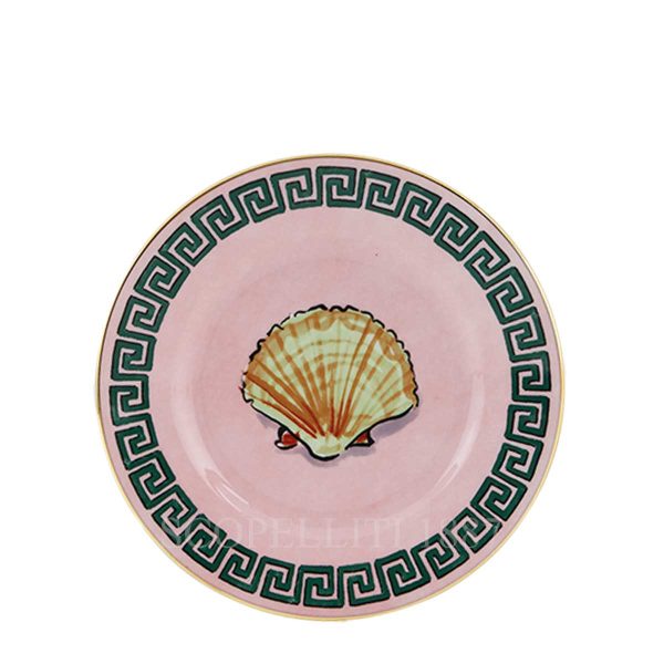 richard ginori bread plate pink il viaggio di nettuno