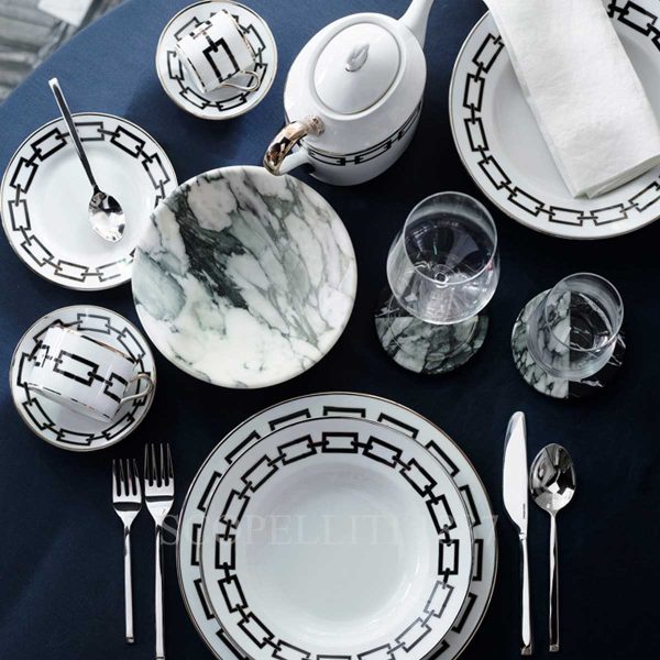 richard ginori catene black dinnerware