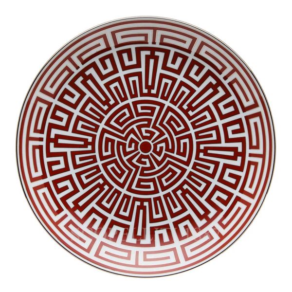 richard ginori centrepiece labirinto red