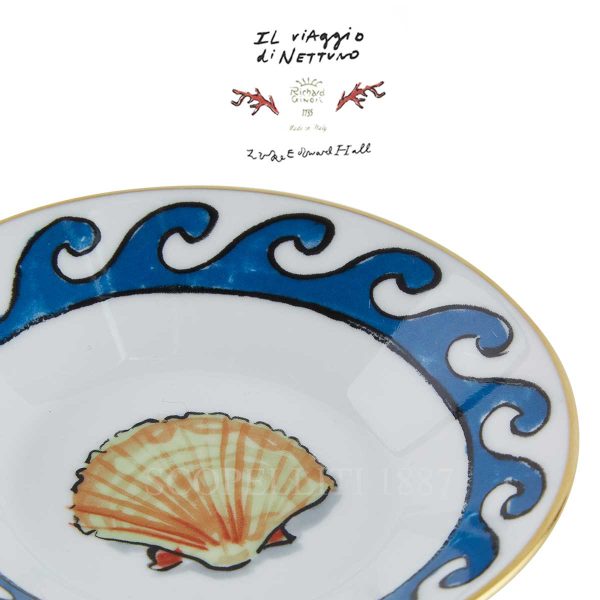richard ginori coffee saucer il viaggio di nettuno