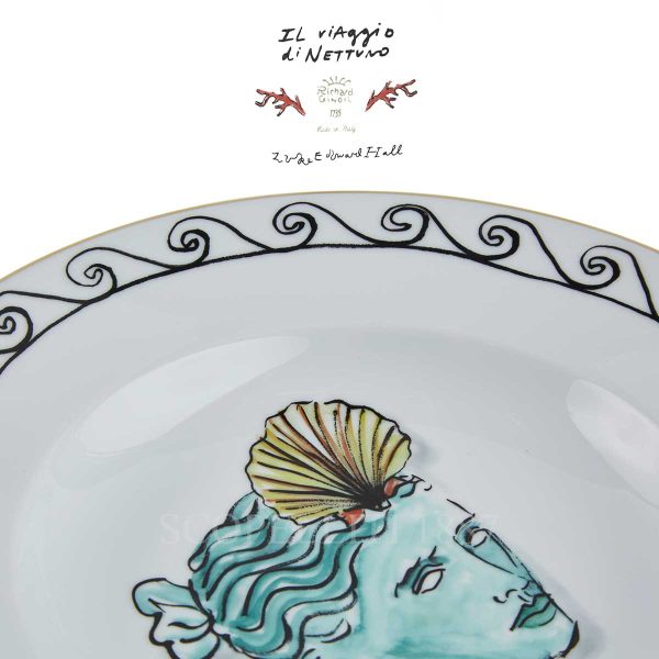 richard ginori soup plate il viaggio di nettuno
