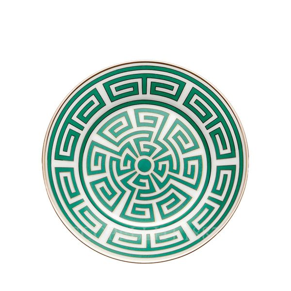 richard ginori dessert plate labirinto green