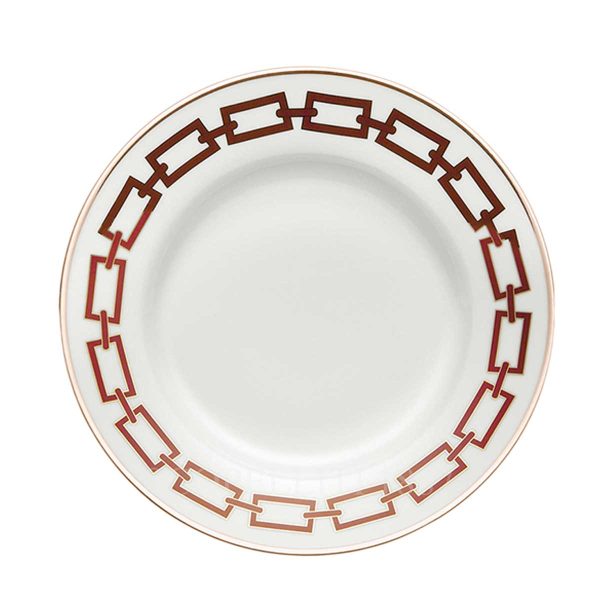 richard ginori dinner plate catene red