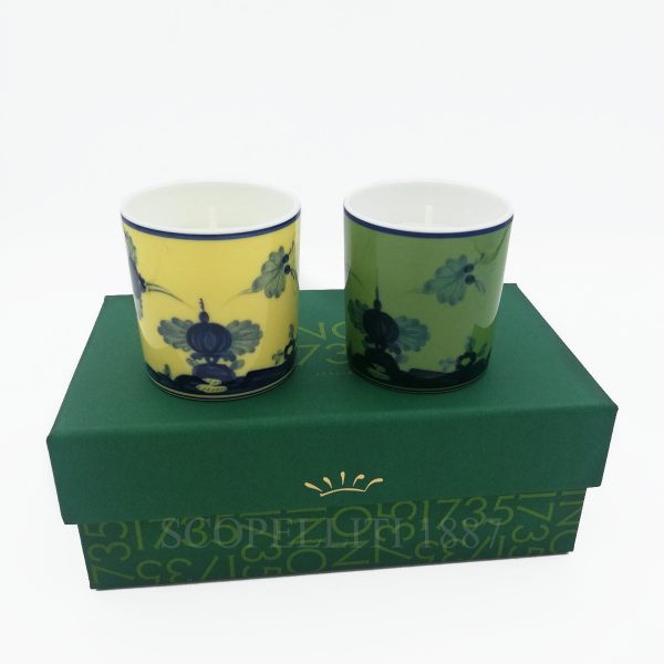 richard ginori east italian scented candle set