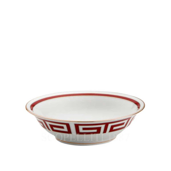 richard ginori fruit bowl labirinto red