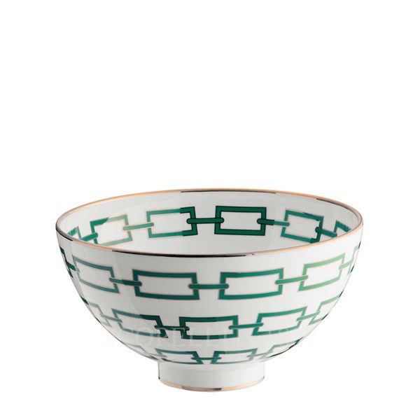 richard ginori gio ponti bowl catene green