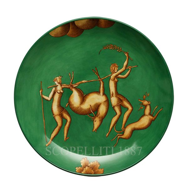 richard ginori gio ponti plate trasporto del diano green la venatoria