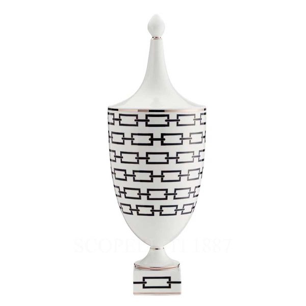 richard ginori impero vase catene black
