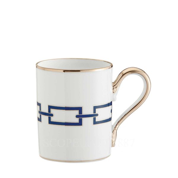 ginori catene blue mug