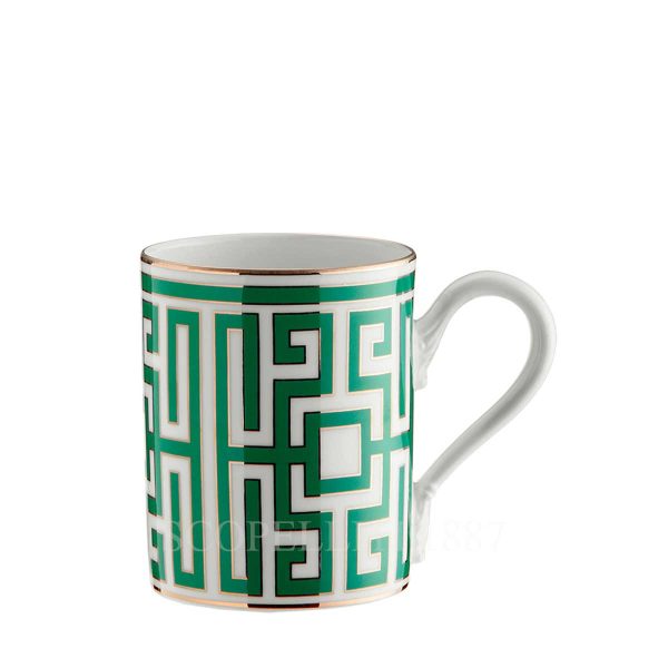 richard ginori mug labirinto green