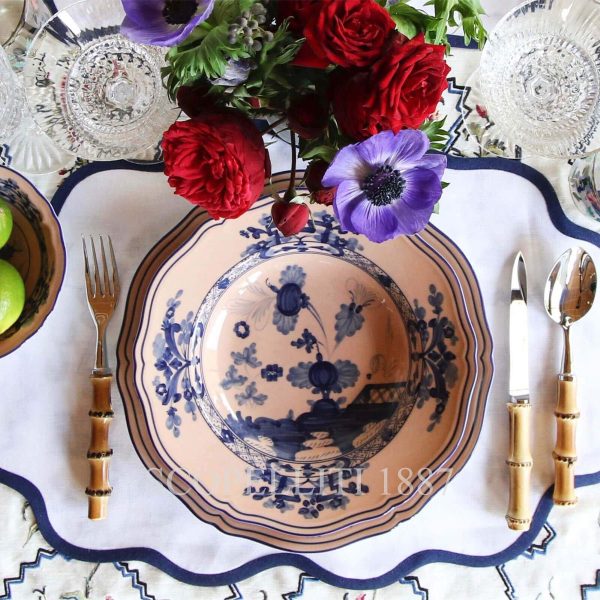 ginori oriente italiano cipria soup plate