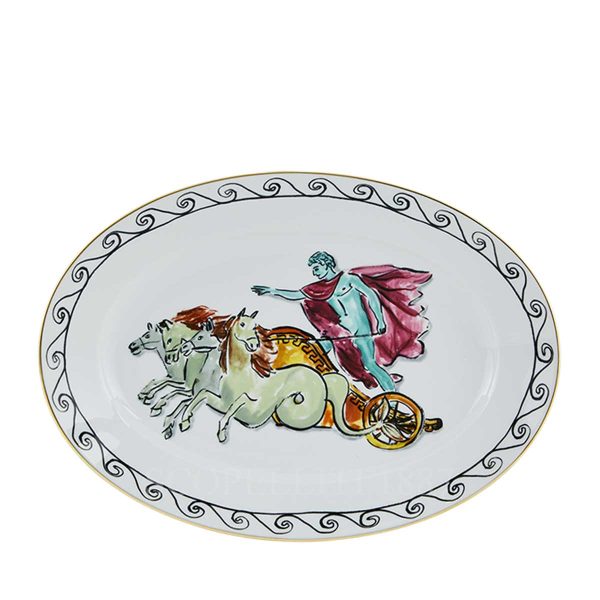 richard ginori oval platter horses il viaggio di nettuno