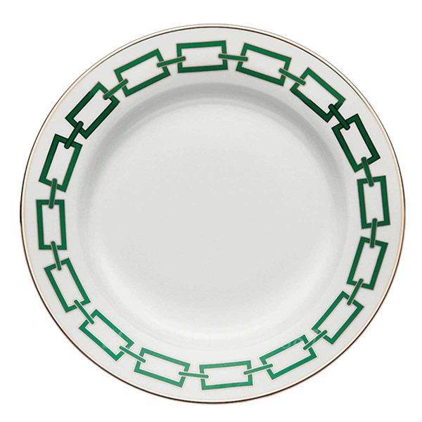 richard ginori presentation plate catene green