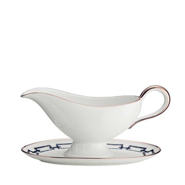 ginori catene blue sauce boat