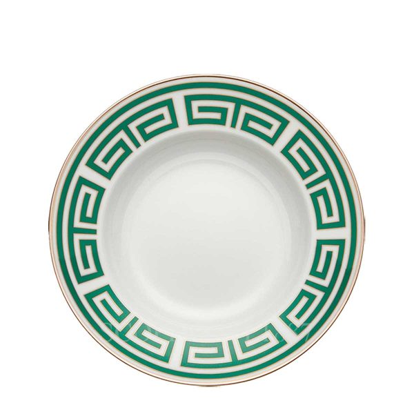 richard ginori soup plate labirinto green